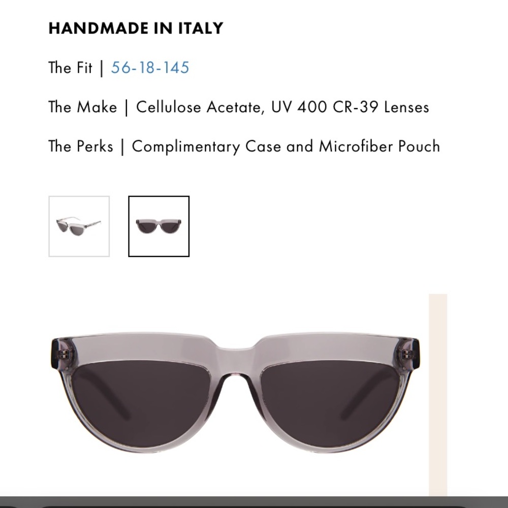 Illesteva Bianca Sunglasses BRAND NEW NEVER BEEN WORN